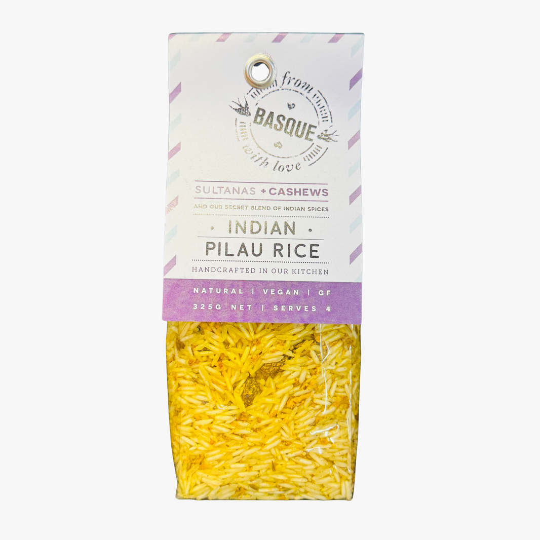 Indian Pilau Rice With Sultanas And Cashew 325G - Basque With Love