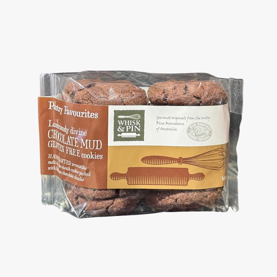 Chocolate Mud Gluten Free Cookies 480G - Whisk And Pin