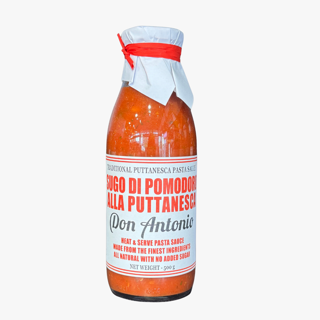 Traditional Puttanesca Sauce 500G - Don Antonio