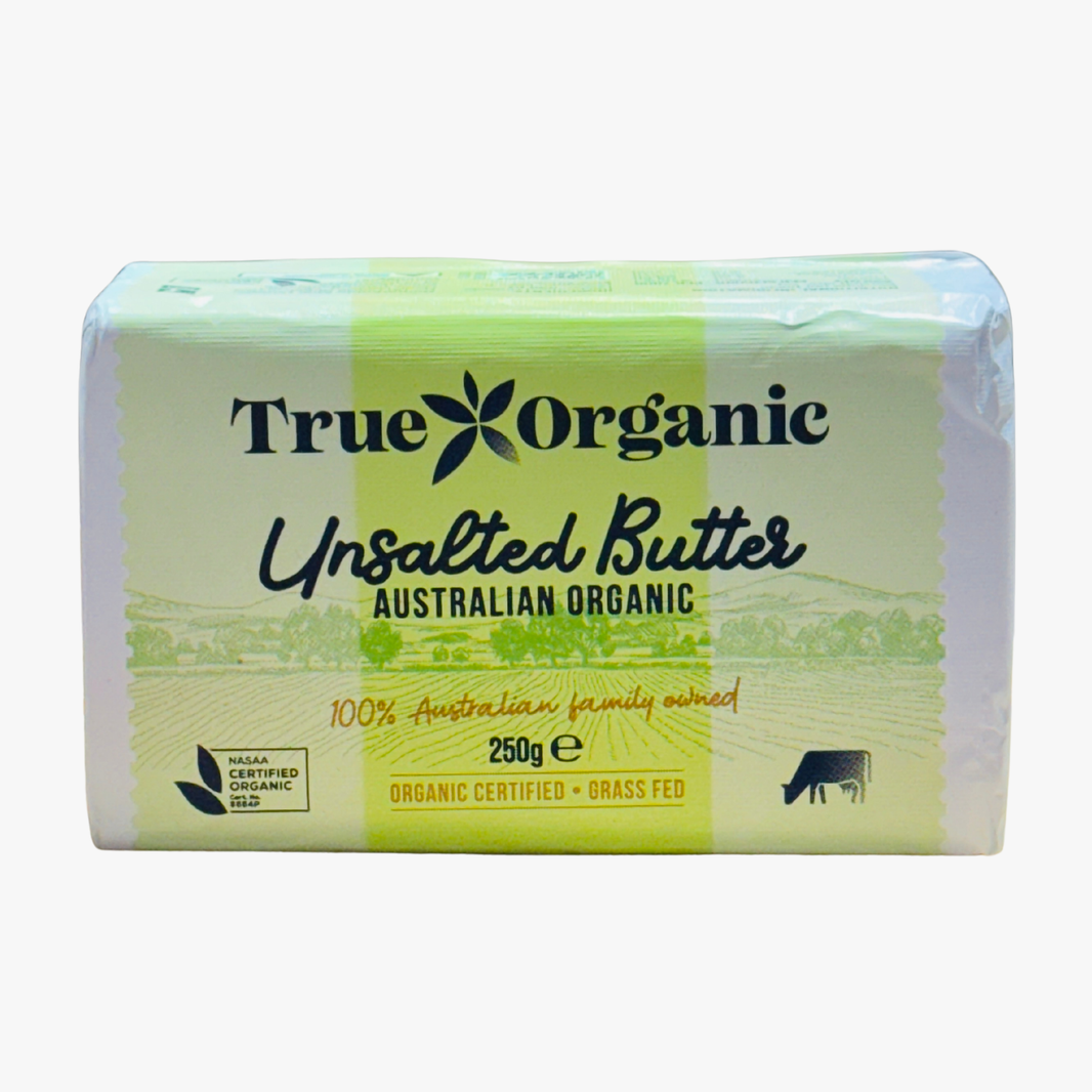 Unsalted Butter 250g - True Organics