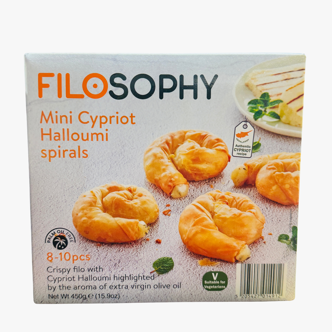 Mini Cypriot Halloumi Spirals 450G - Filosophy
