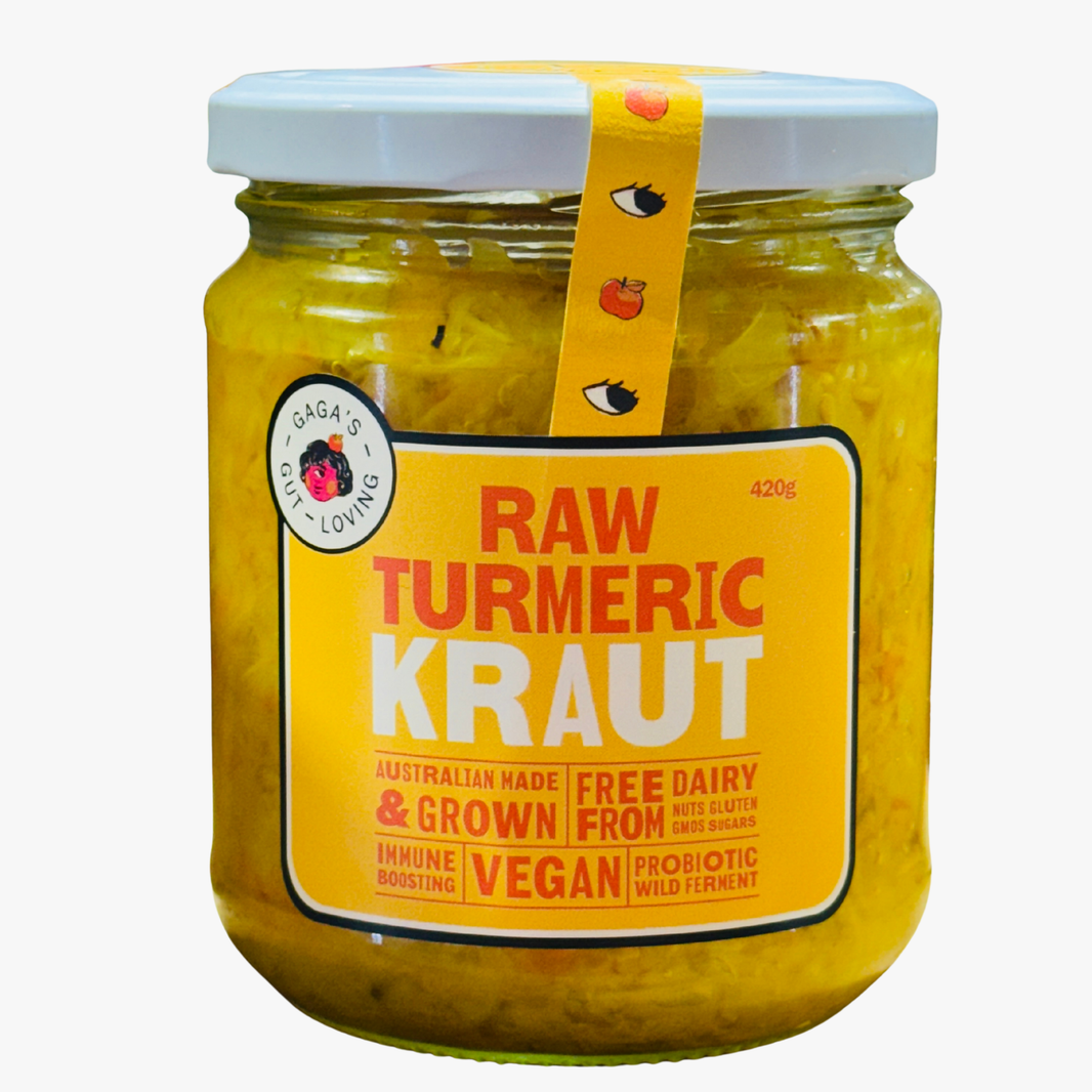 Raw Turmeric Kimchi 420g - Gagas