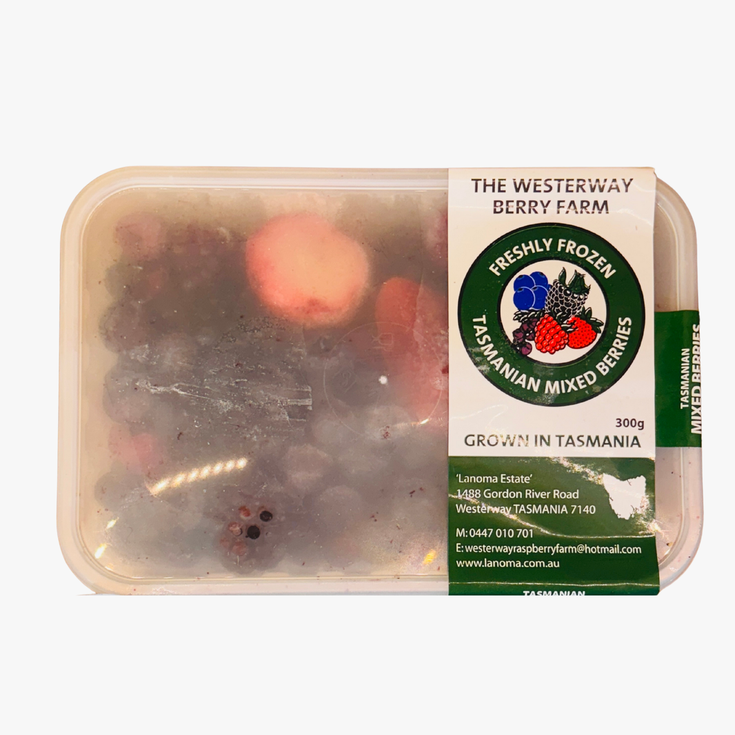 Tasmanian Frozen Mixed Berries 300G - The Westerway Berry Farm
