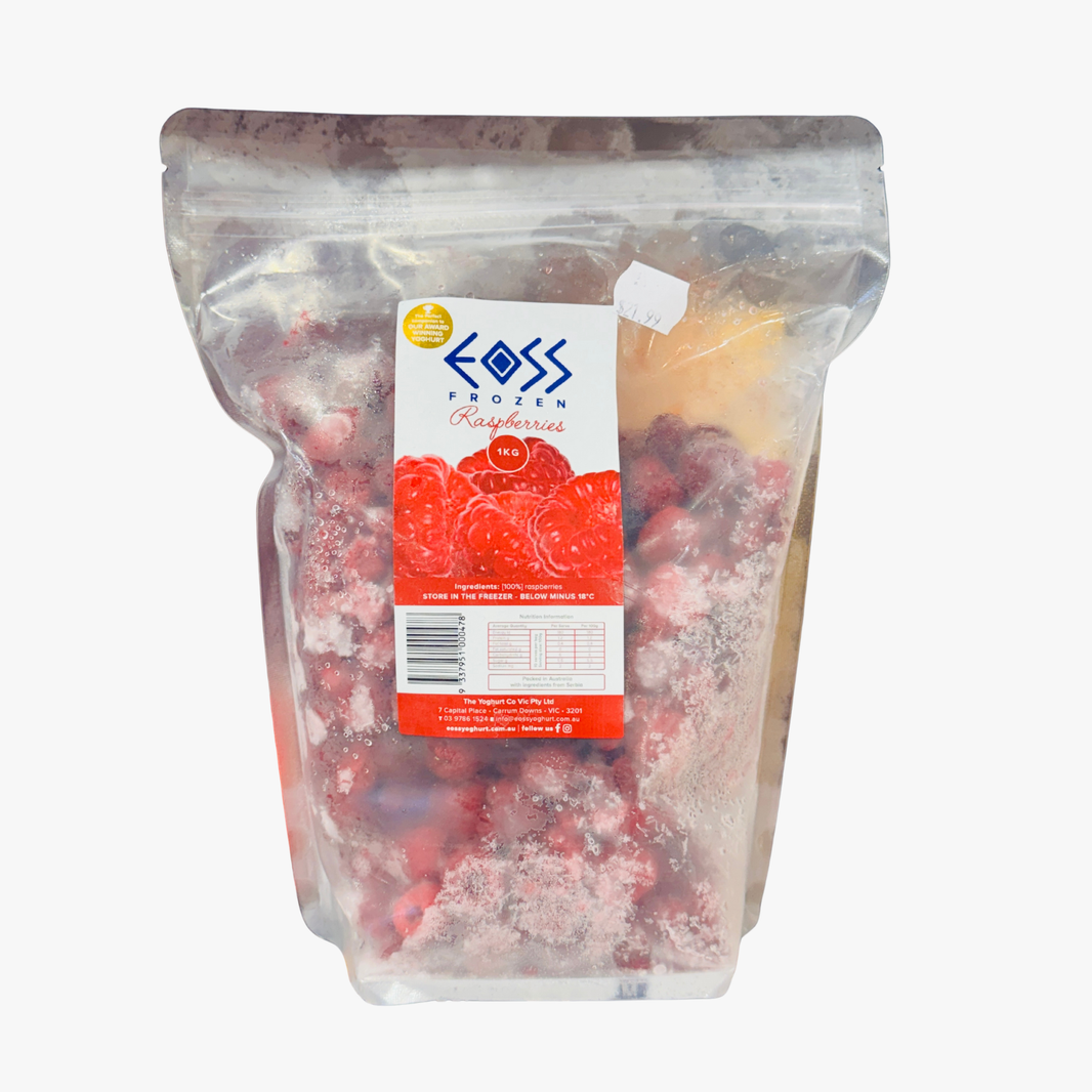 Frozen Raspberries 1Kg - Eoss