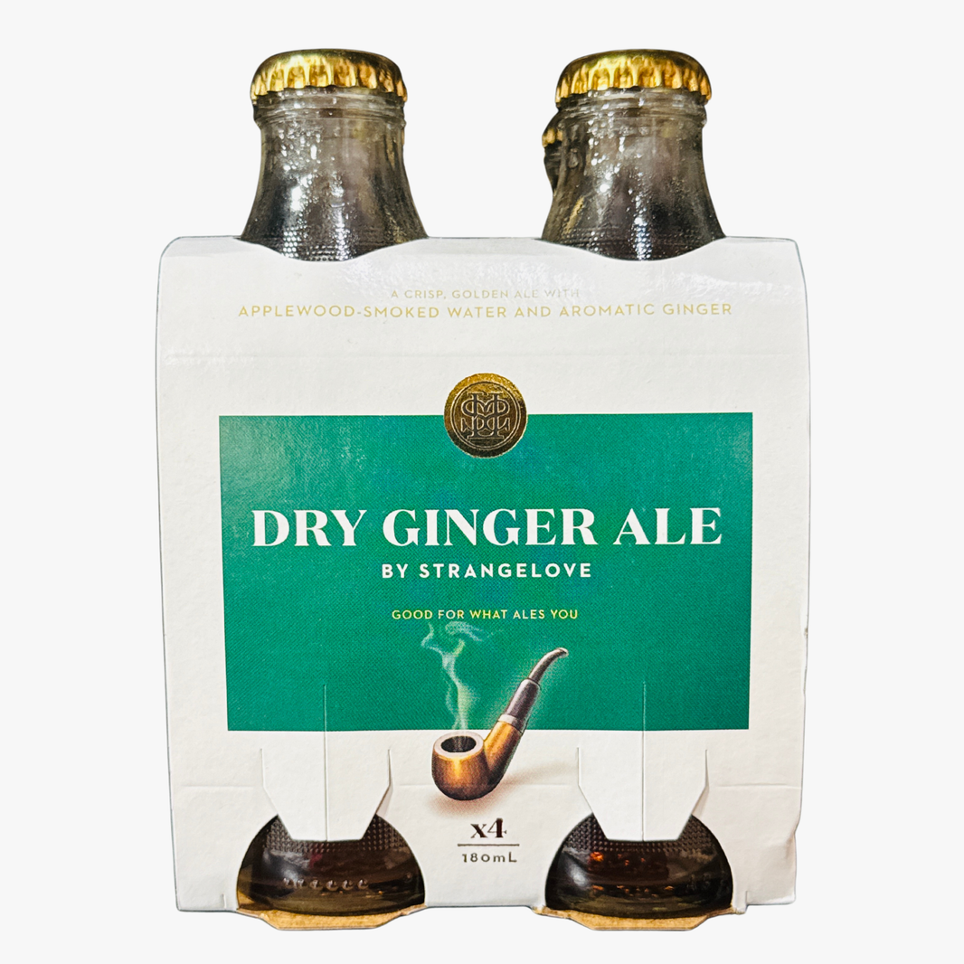 Dry Ginger Ale 4X180Ml 4x180ml - Strangelove