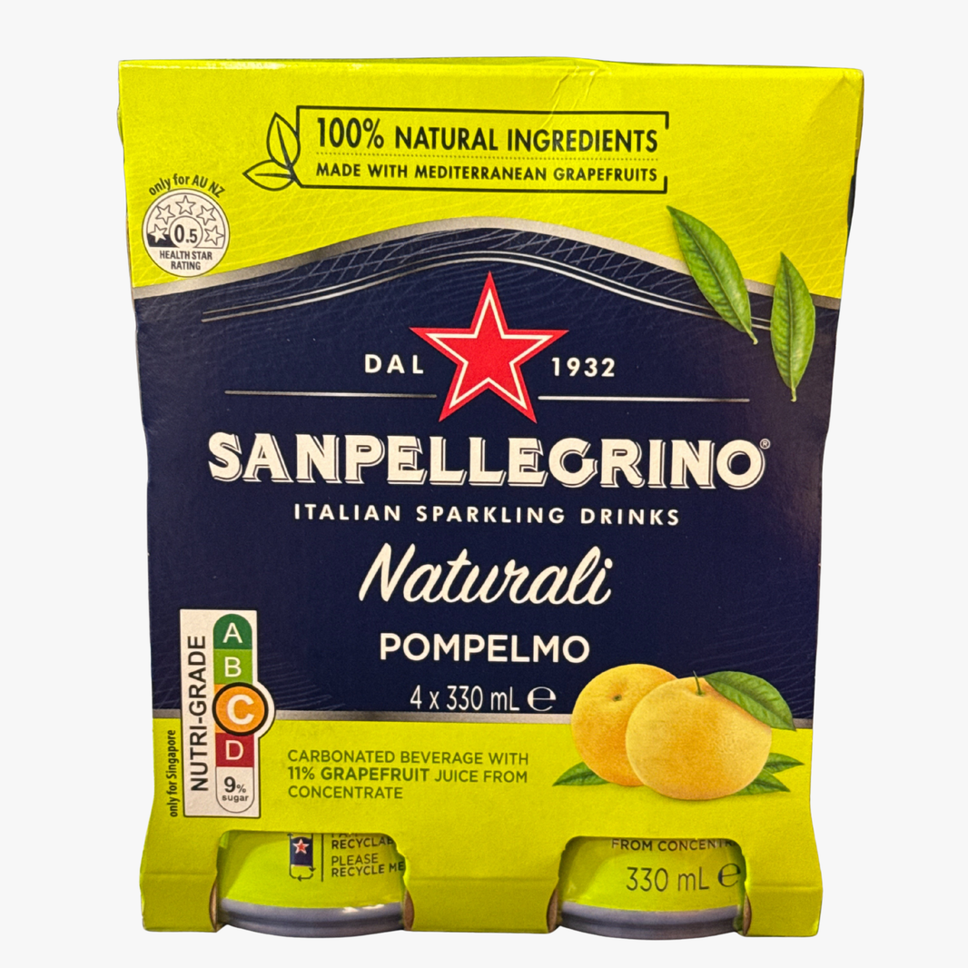 Pompelmo 4x330ml - San Pellegrino