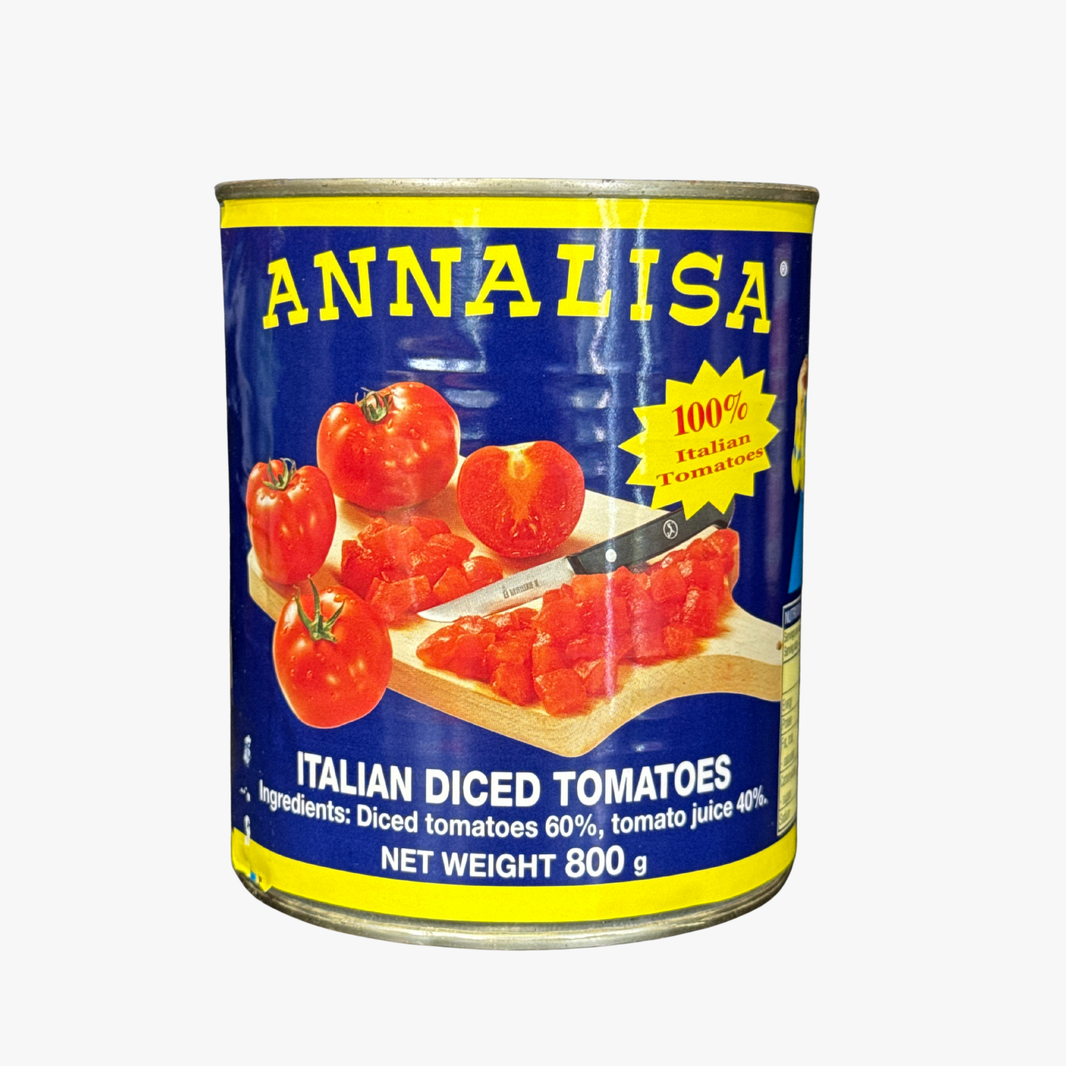 Italian Diced Tomatoes 800G - Annalisa