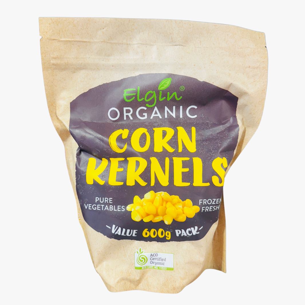 Frozen Organic Corn Kernels 600G - Elgin