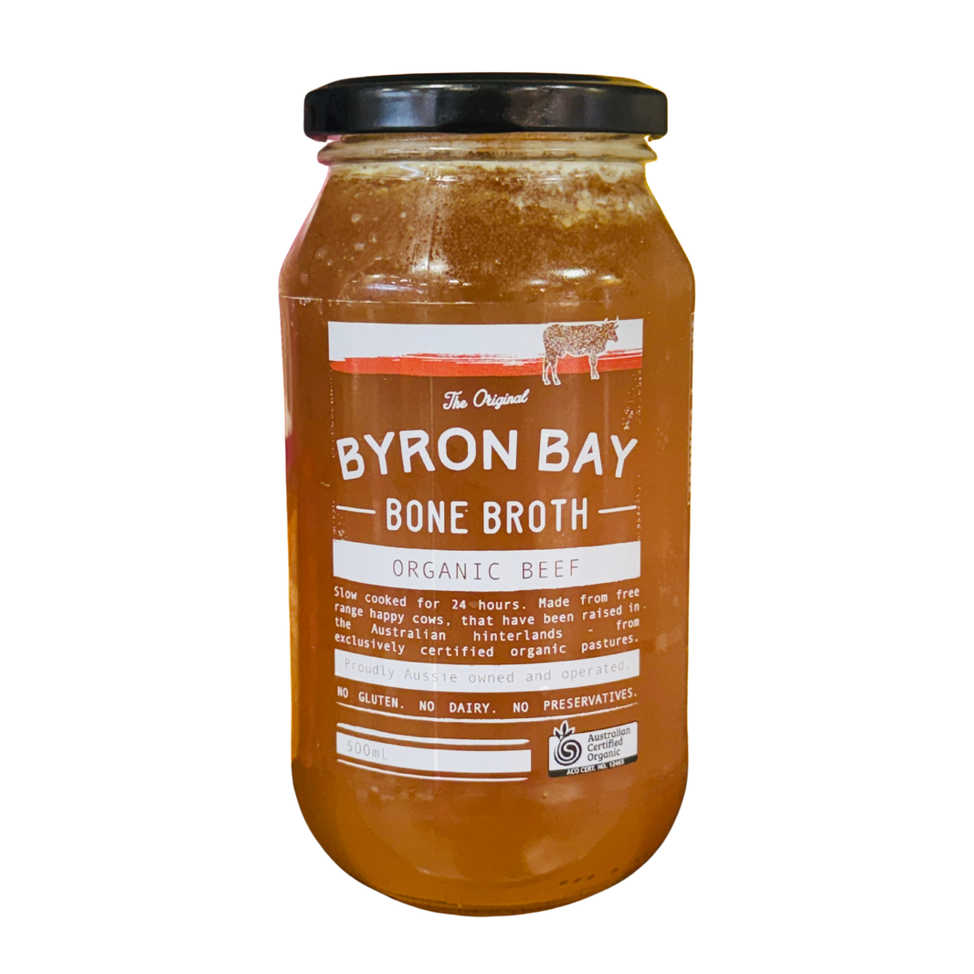 Organic Beef Bone Broth 500G - The Original Byron Bay