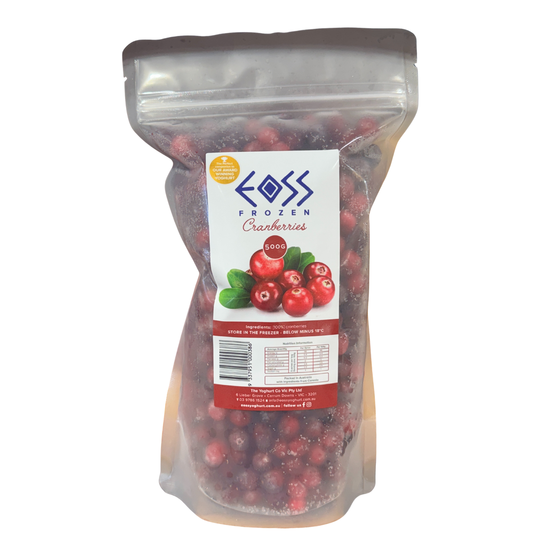 Frozen Cranberries 500G - Eoss
