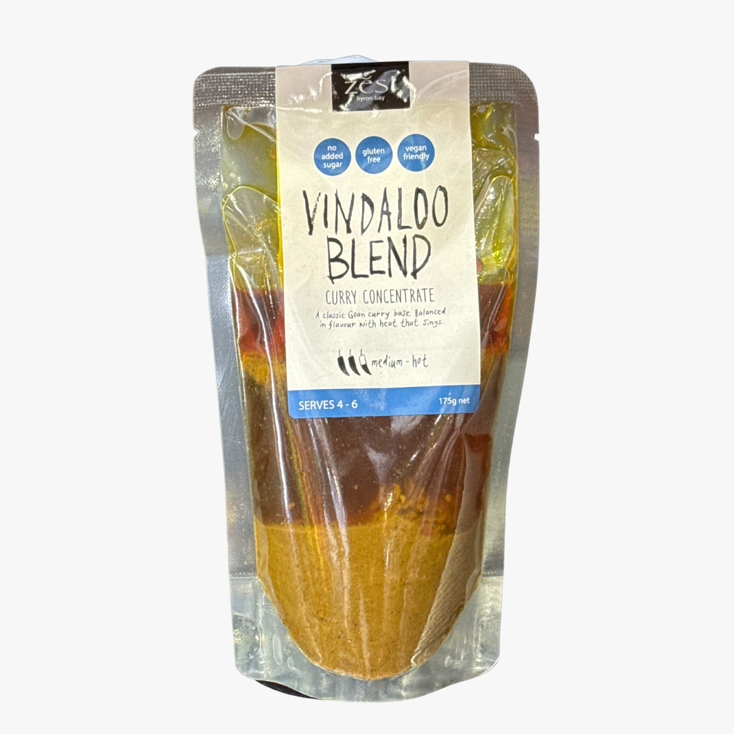 Vindaloo Blend Curry Concentrate 175G - Zest - Byron Bay