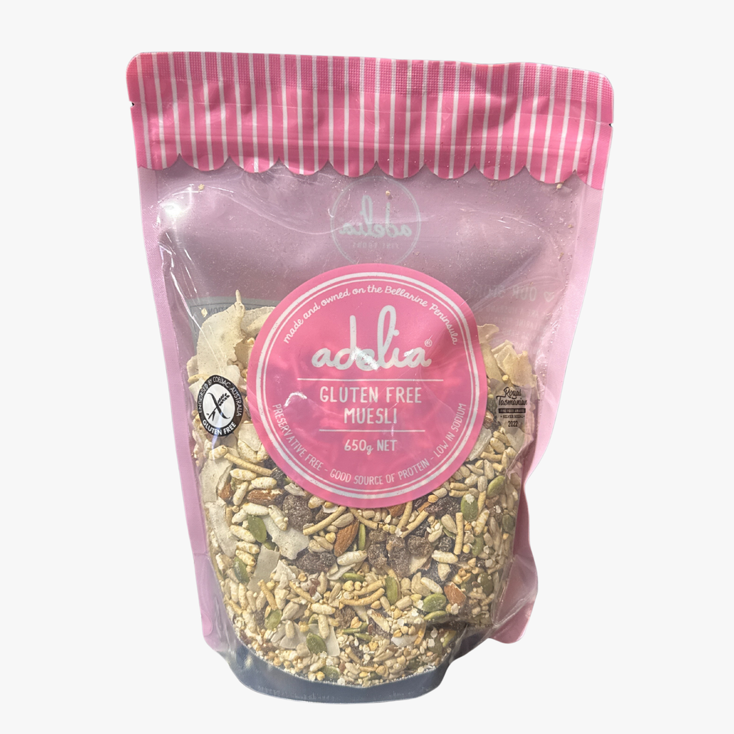 Gluten Free Muesli 650G - Adelias