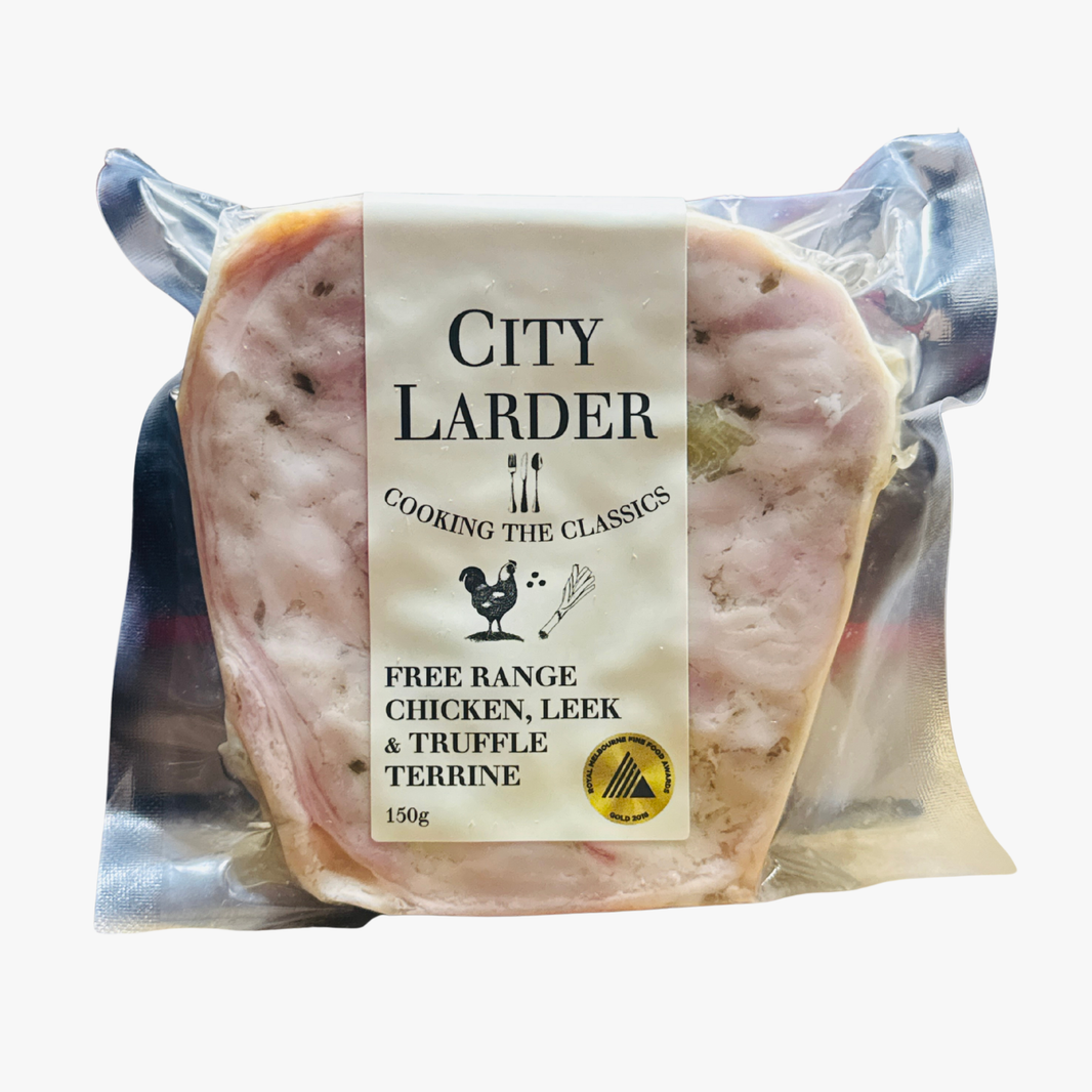 Free Range Chicken, Leek & Truffle Terrine 150G - City Larder