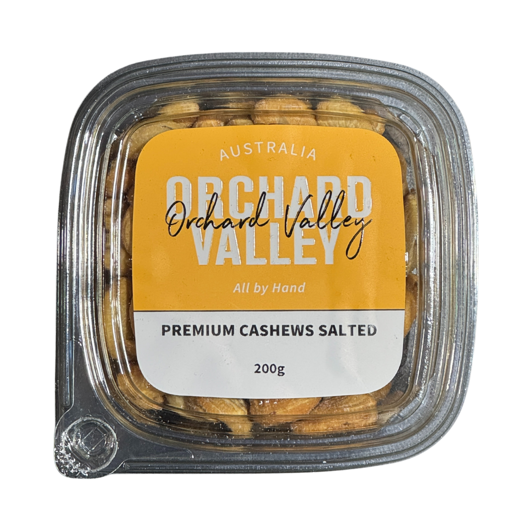 Premium Cashews Salted 200G - Orchard Valley