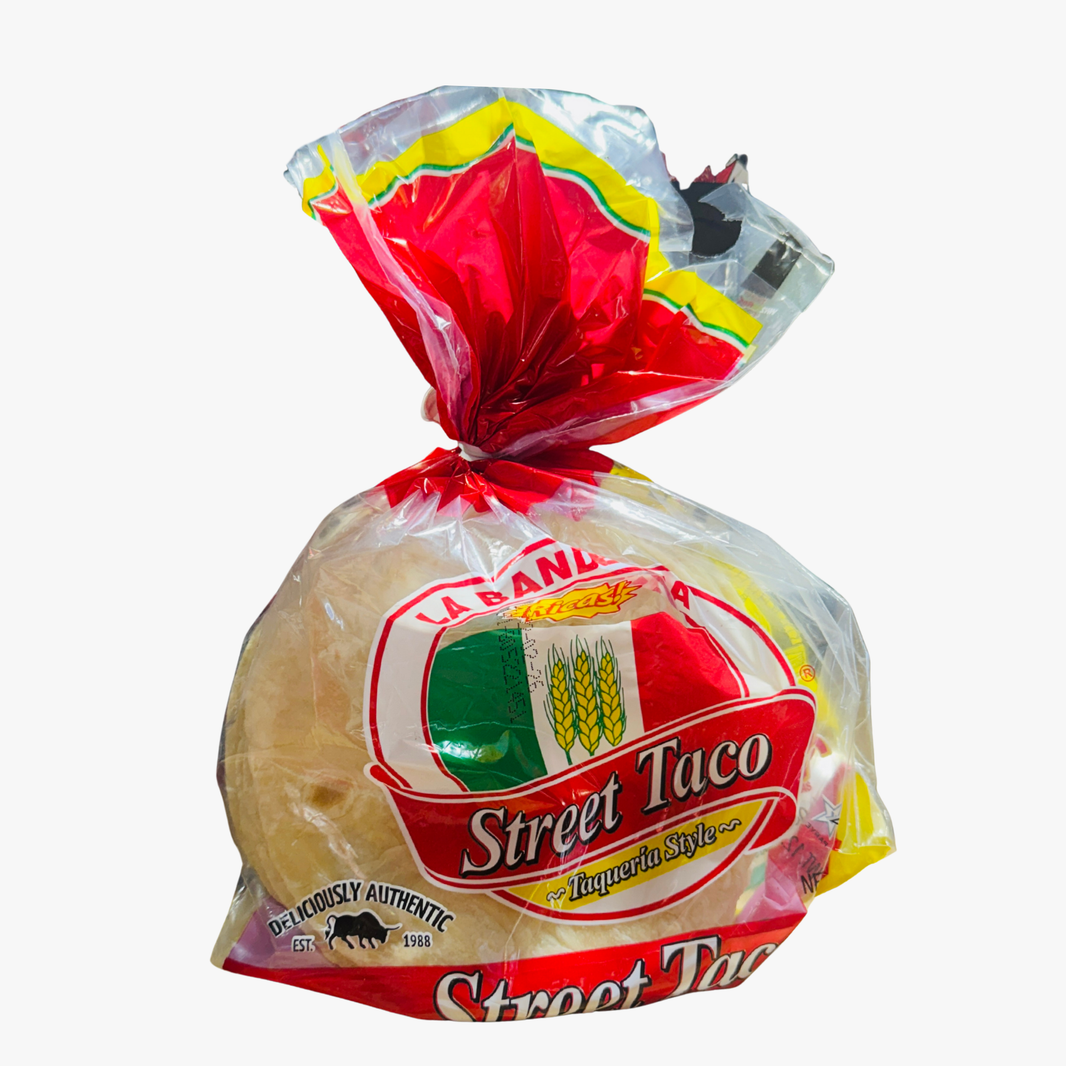 Street Tacos 4Inch Flour Tortillas 360G - La Banderitta