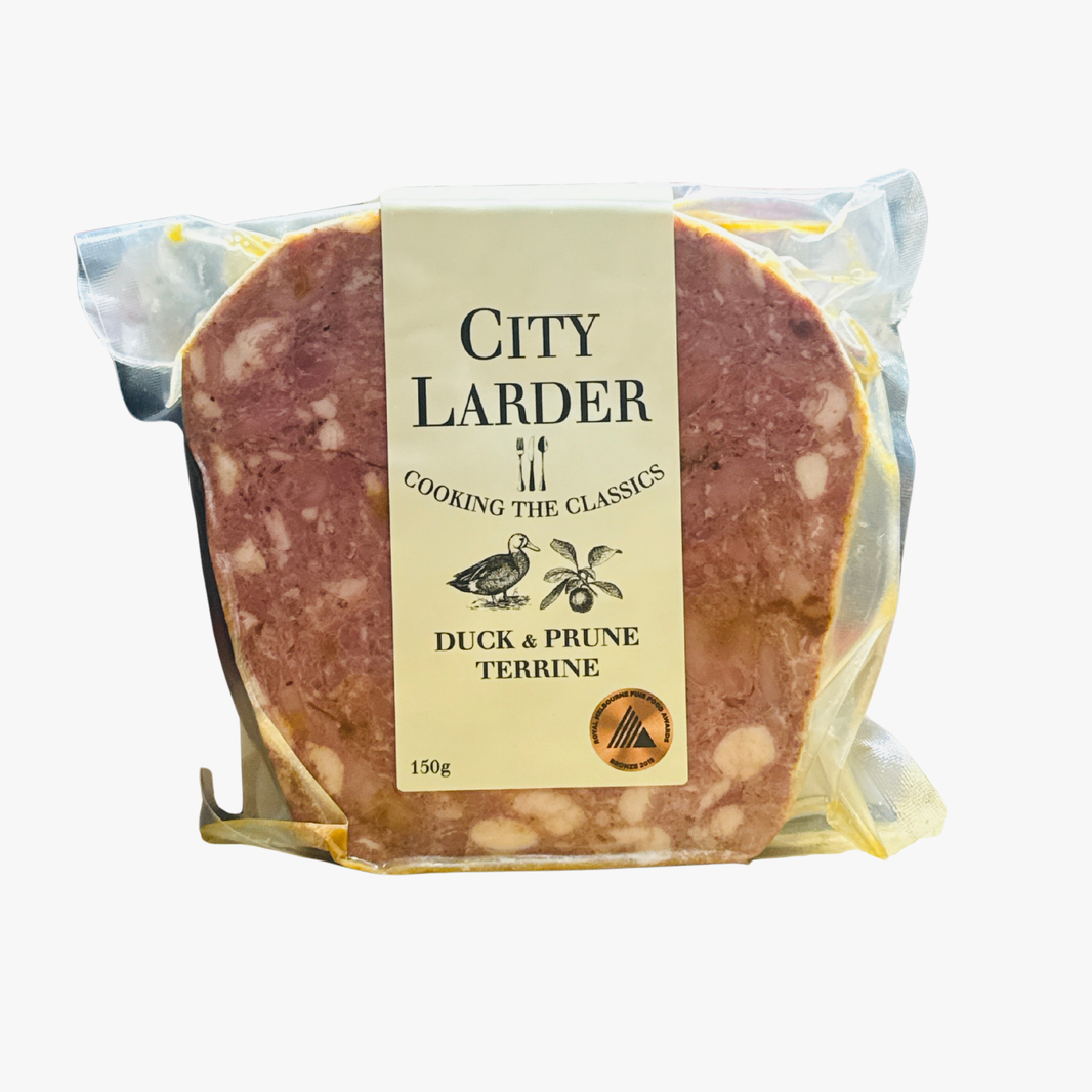 Free Range Duck & Prune Terrine 150G - City Larder