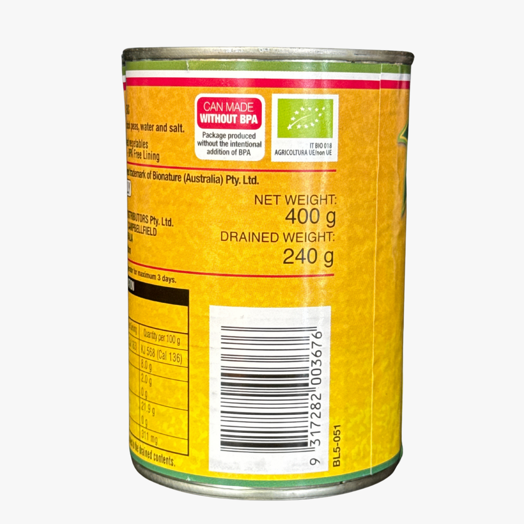 Organic Chickpeas 400G - Bio Nature