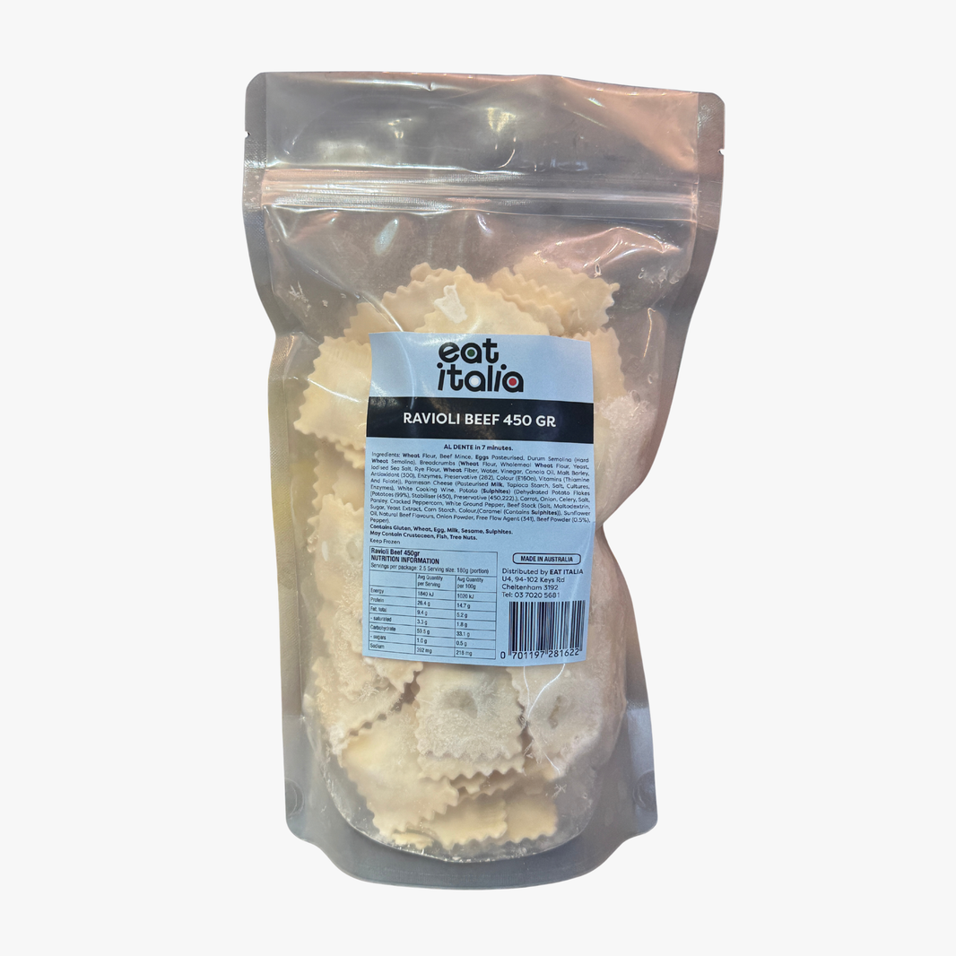 Beef Ravioli 450Gr - Eat Italia