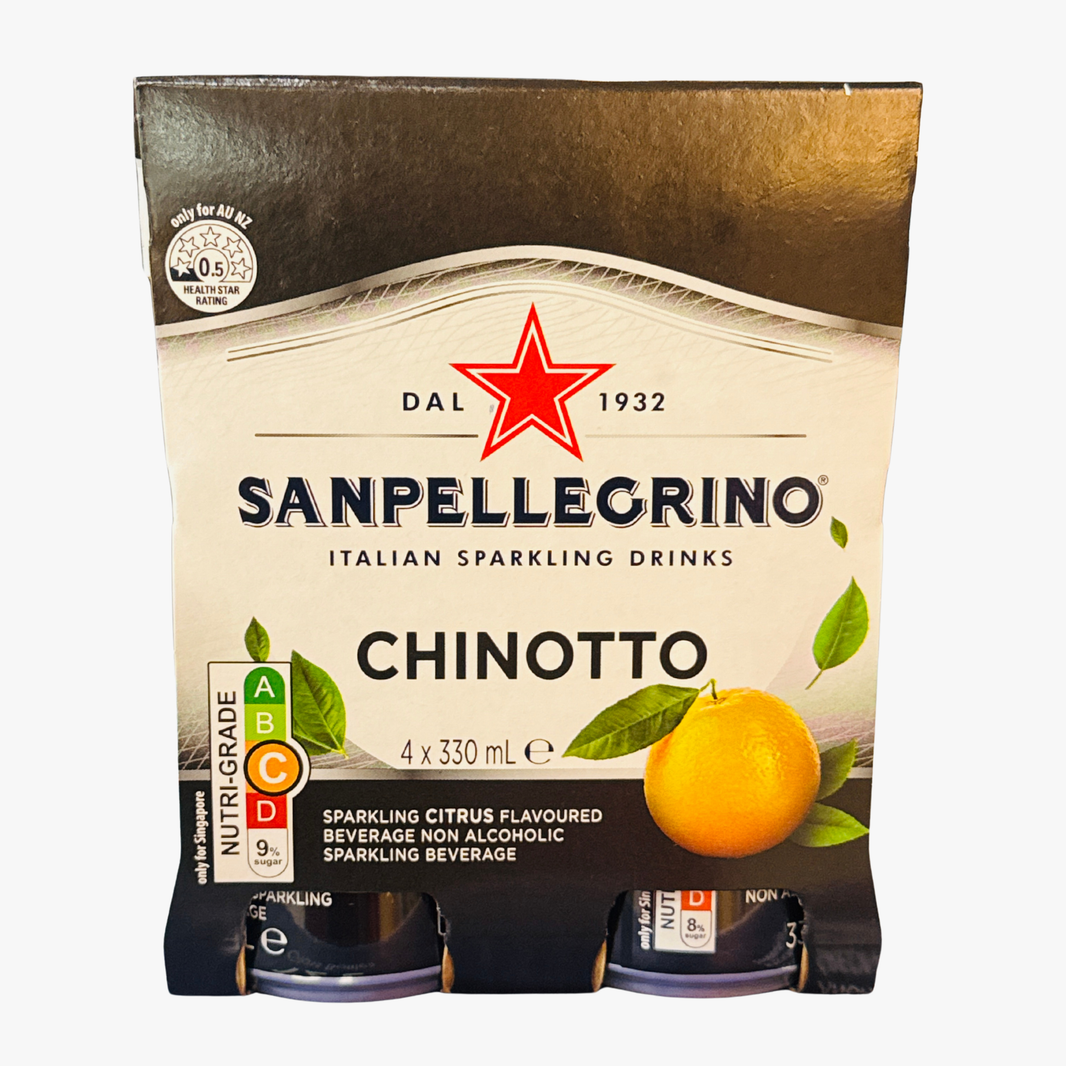 Chinotto 4X330Ml Cans 4x330ml - San Pellegrino