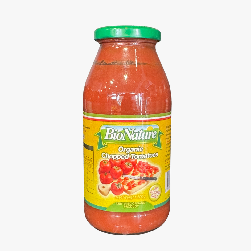 Organic Chopped Tomatoes 500G - Bio Nature