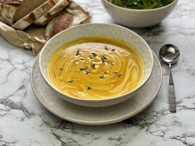 Pumpkin and Sweet Potato Soup