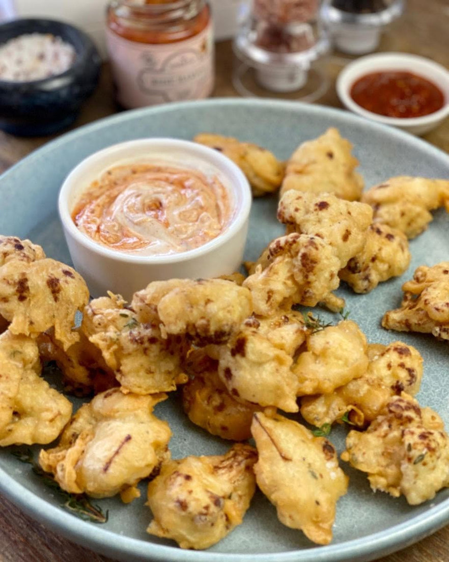 Cauliflower Fritters
