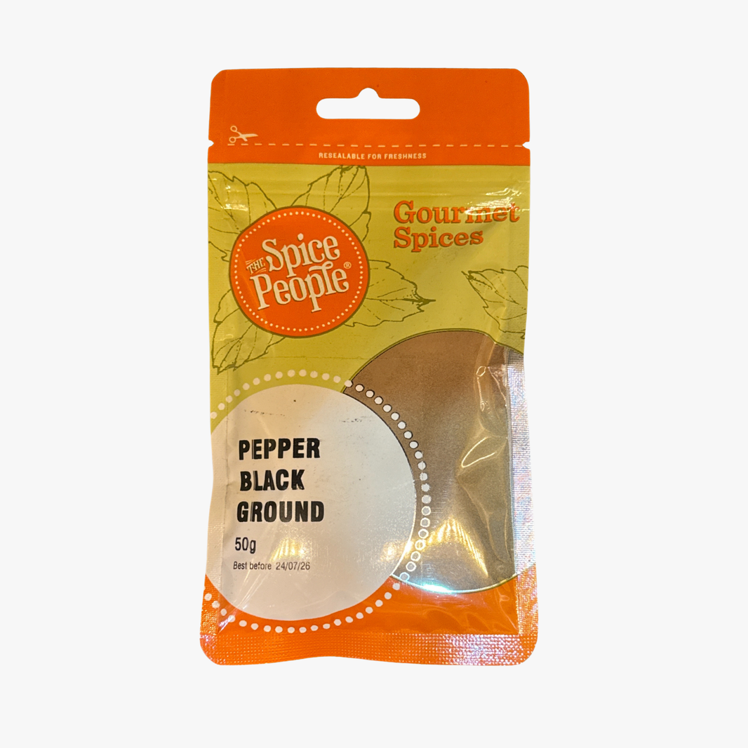 Pepper Black Ground 50G - The Spice People
