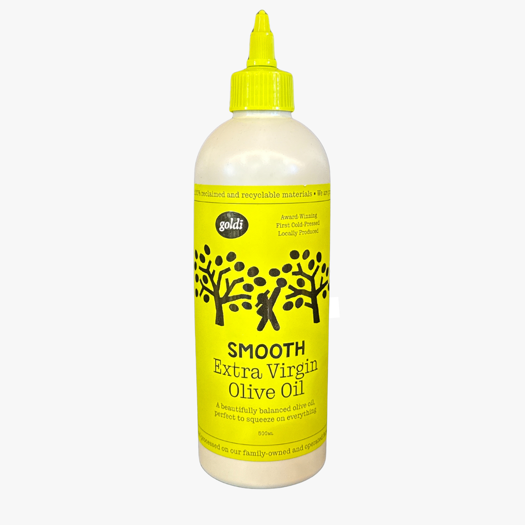 Smooth Extravirgin Olive Oil -Squeezy 500Ml - Goldi