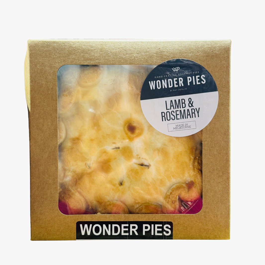 Lamb & Rosemary Pie 1Kg - Wonder Pies