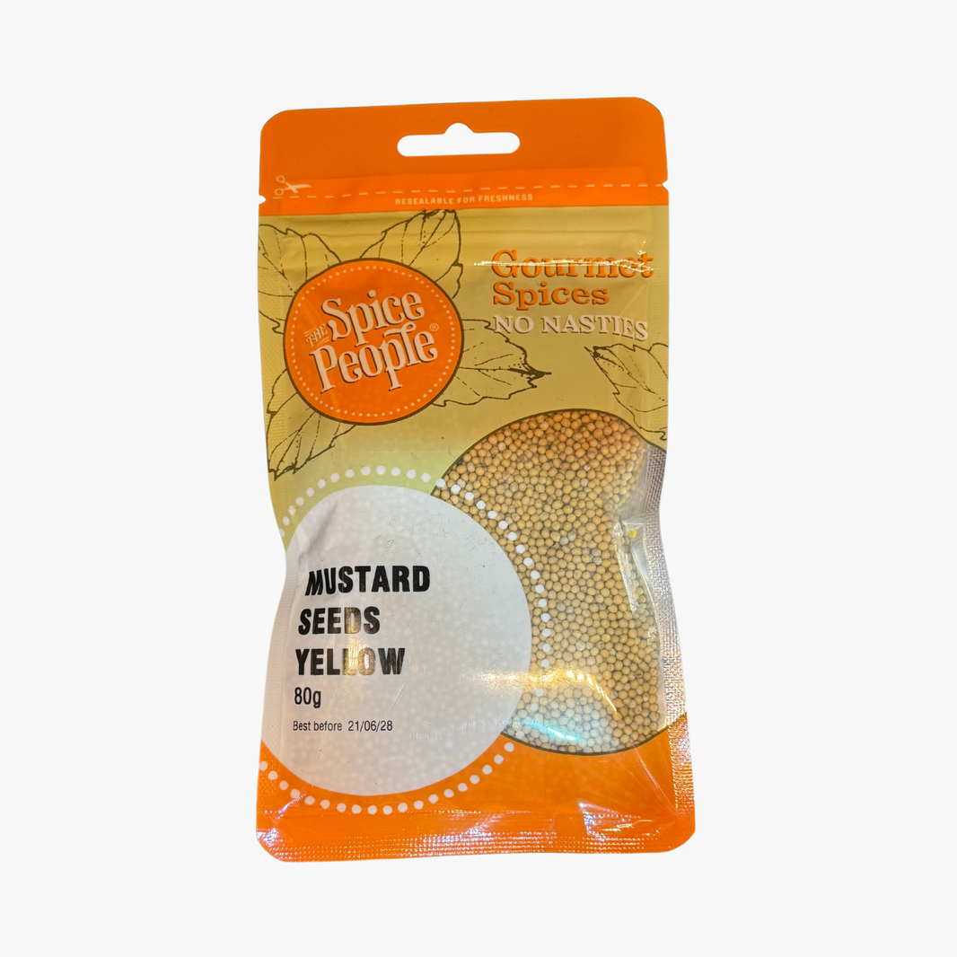 Mustard Seeds Yellow 80G - The Spice People