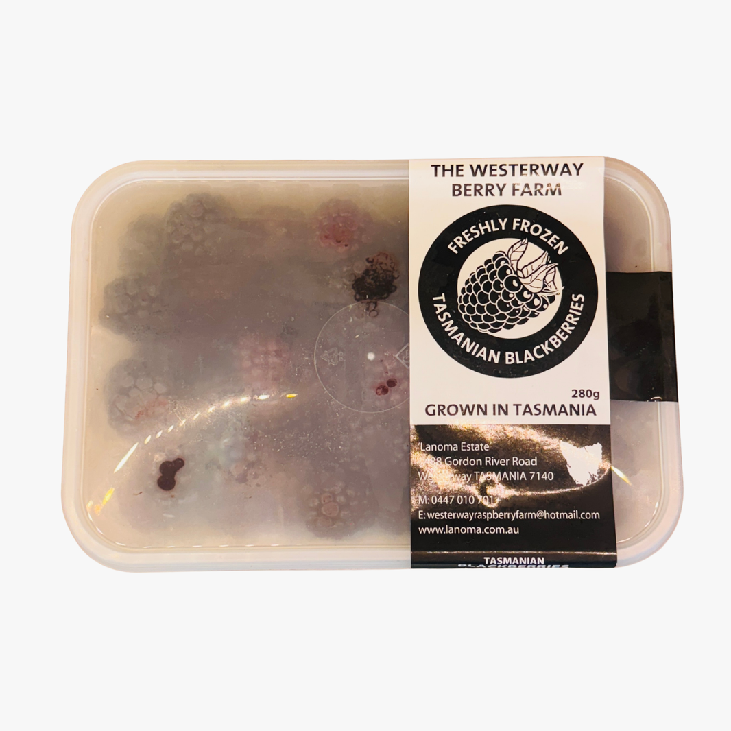 Tasmanian Frozen Blackberries 280G - The Westerway Berry Farm