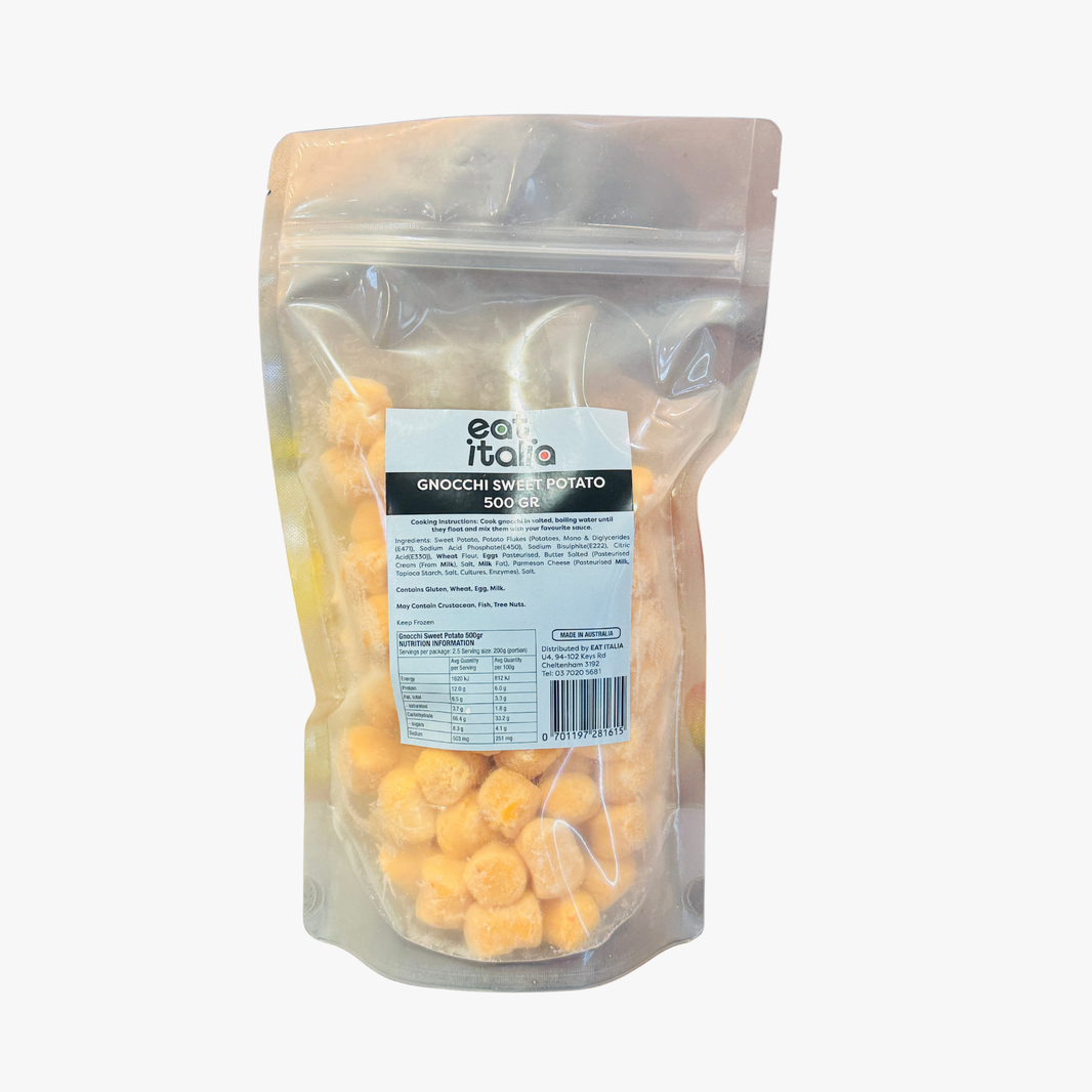 Sweet Potato Gnocchi 500Gr - Eat Italia