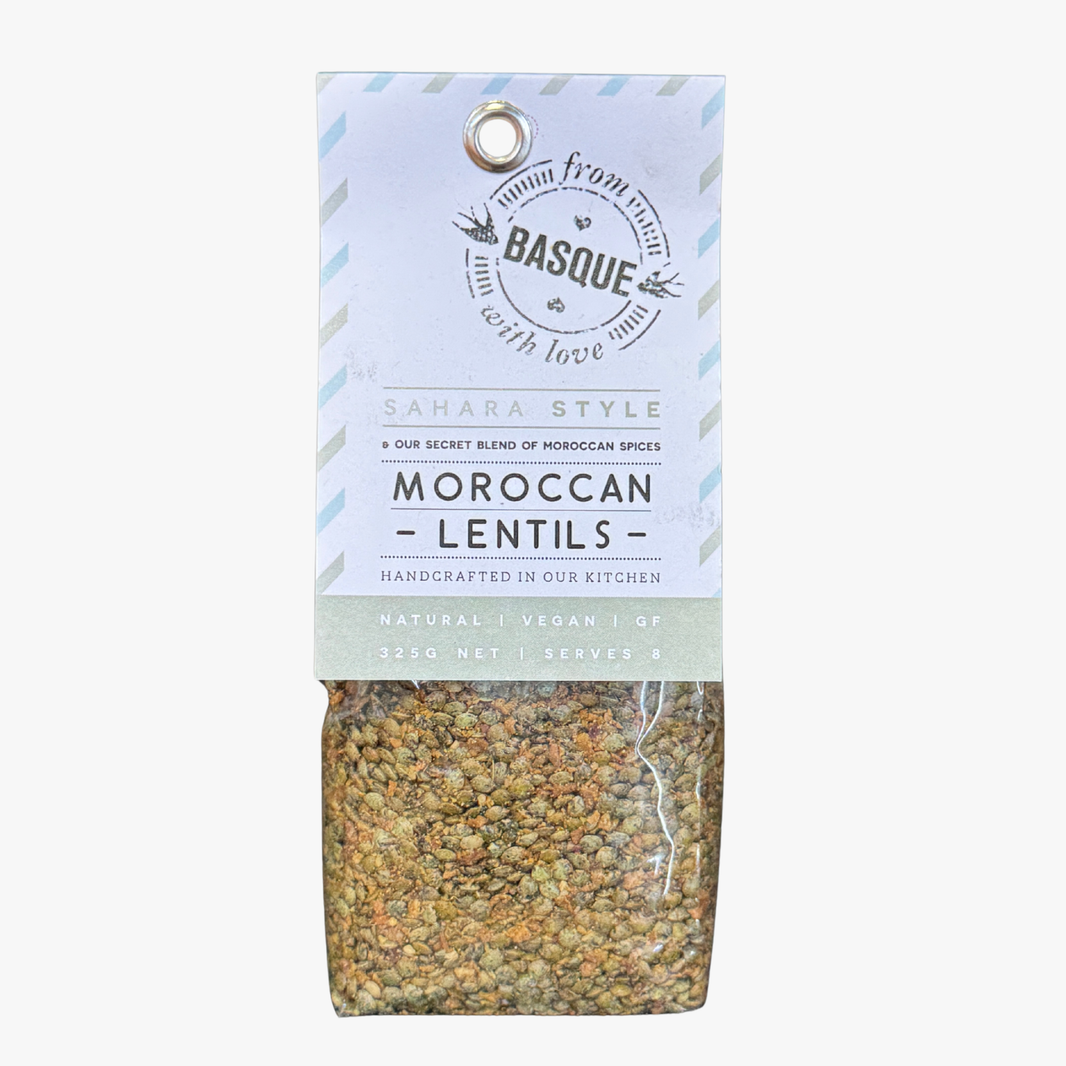 Moroccan Lentils Sahara Style 325G - Basque With Love