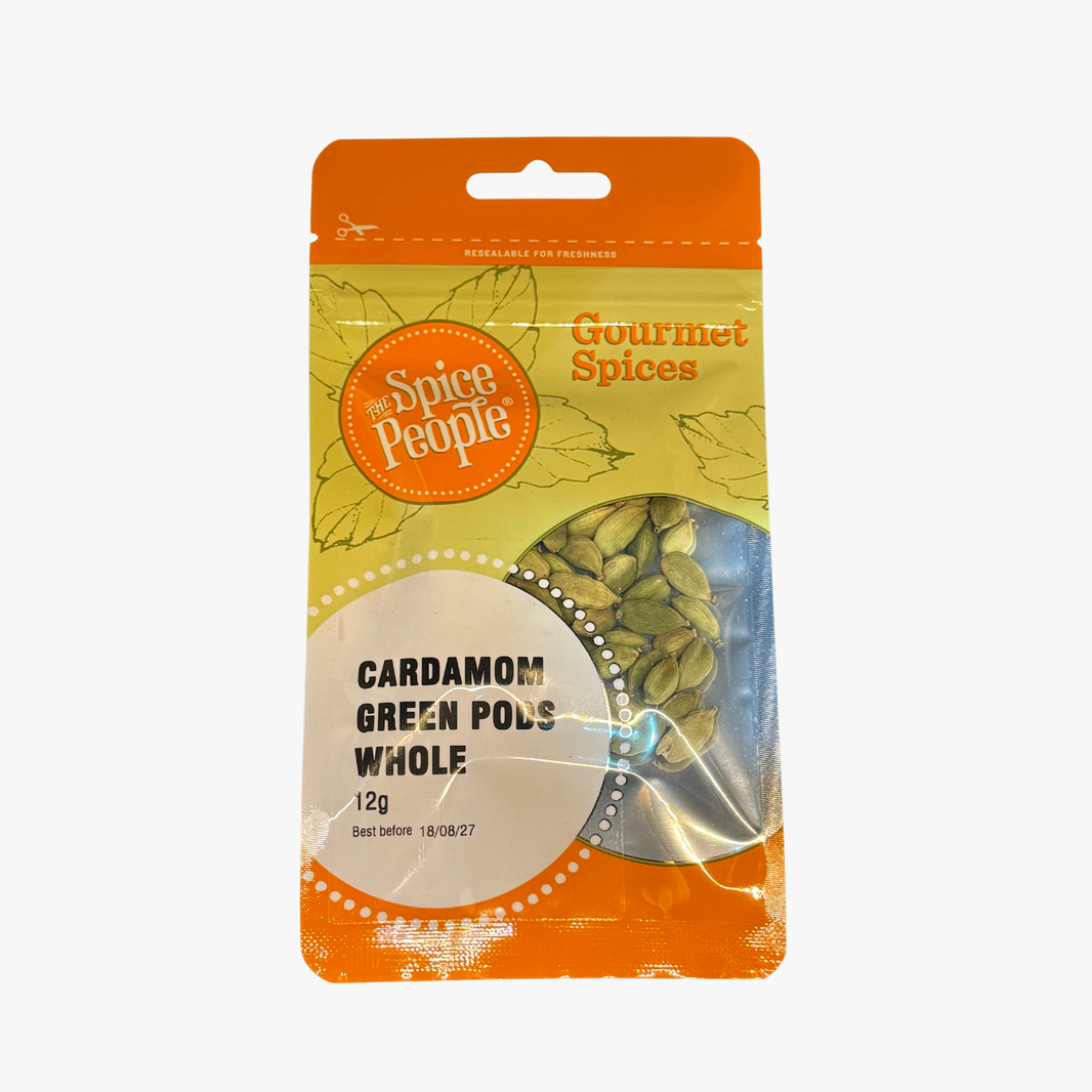 Cardamom Green Pods Whole 12G - The Spice People