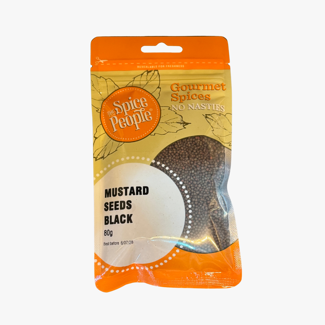 Mustard Seeds Black 80G - The Spice People