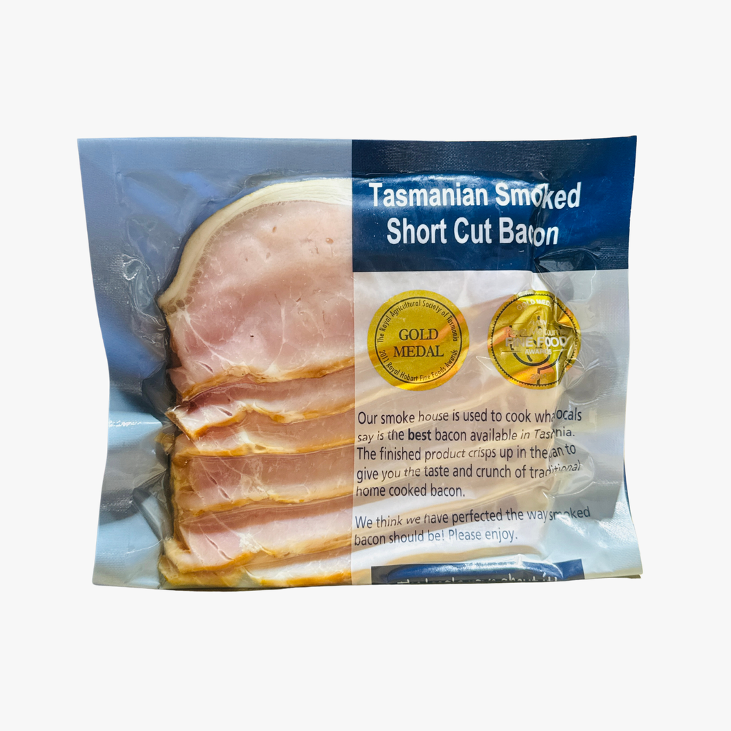 Tasmanian Smoked Short Cut Bacon 200G - Nicholas & Son