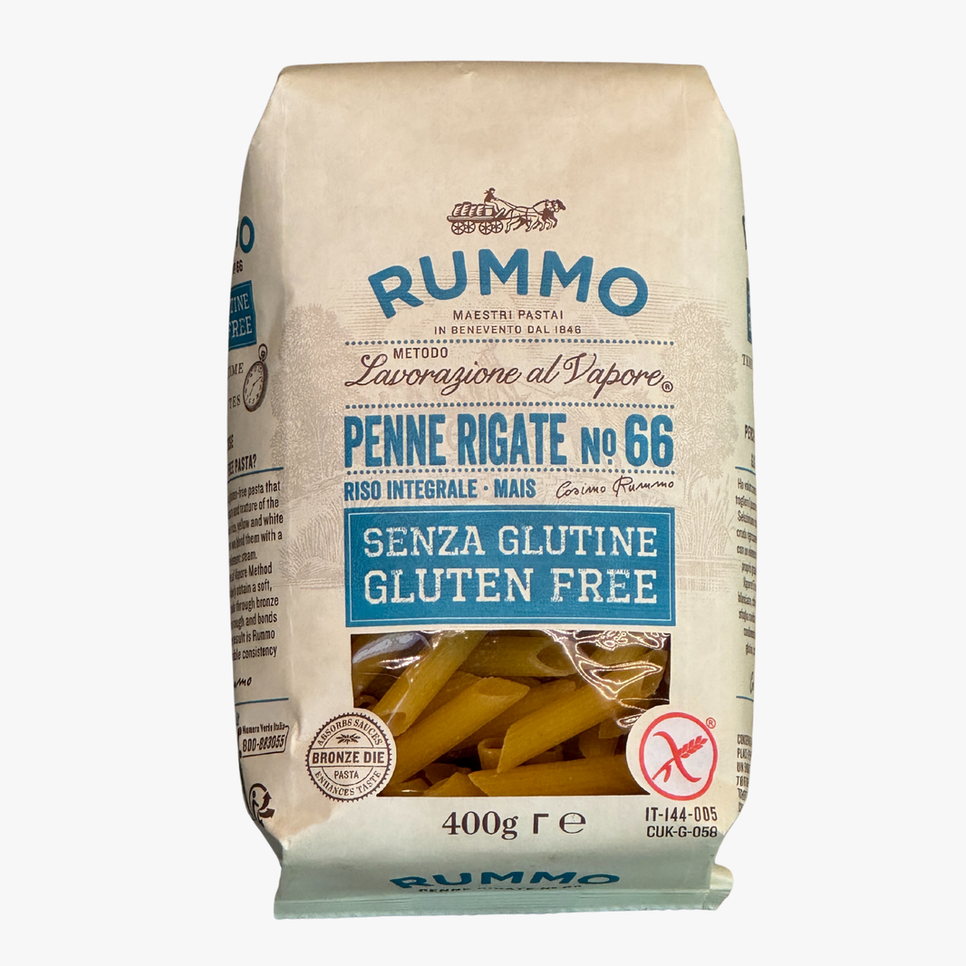 Gluten Free Penne Rigate 66 400G - Rummo
