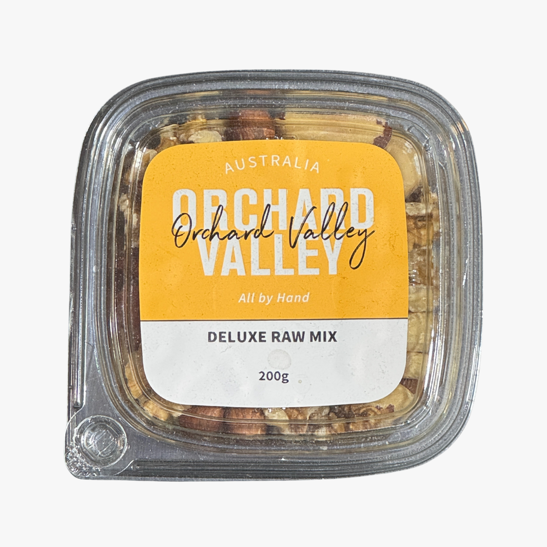 Deluxe Raw Mix 200G - Orchard Valley