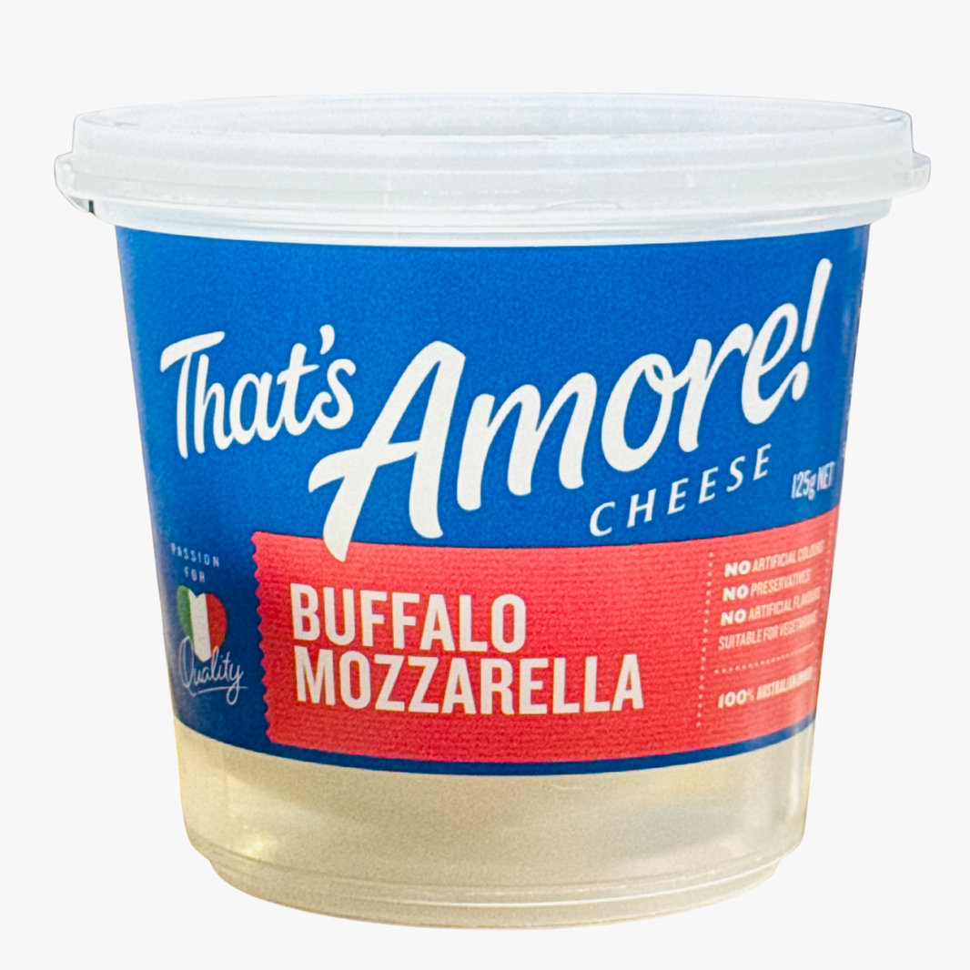 Buffalo Mozzarella 125g - Amore Cheese