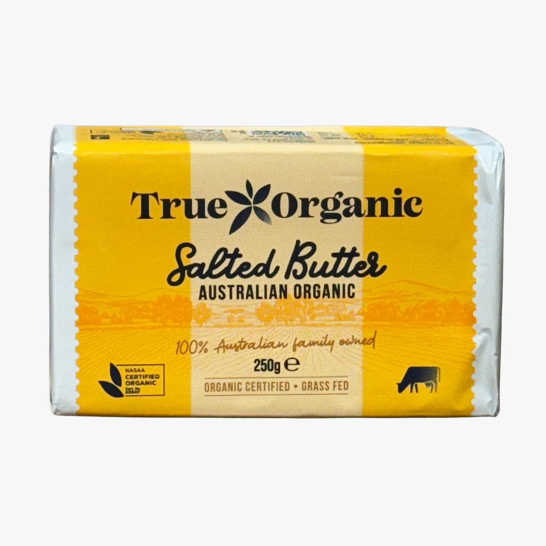 Salted Butter 250g - True Organics