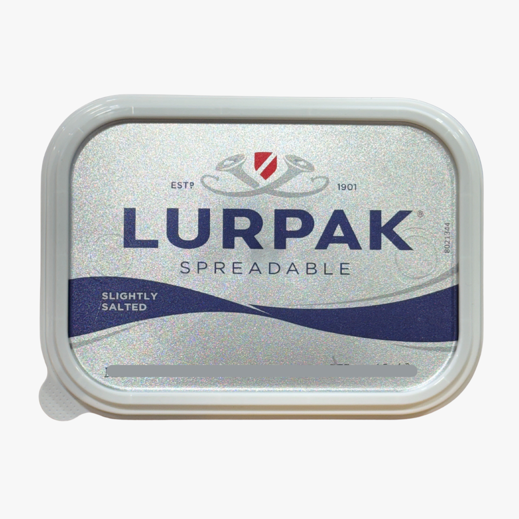 Spreadable Butter Slightly Salted 250g - Lurpak