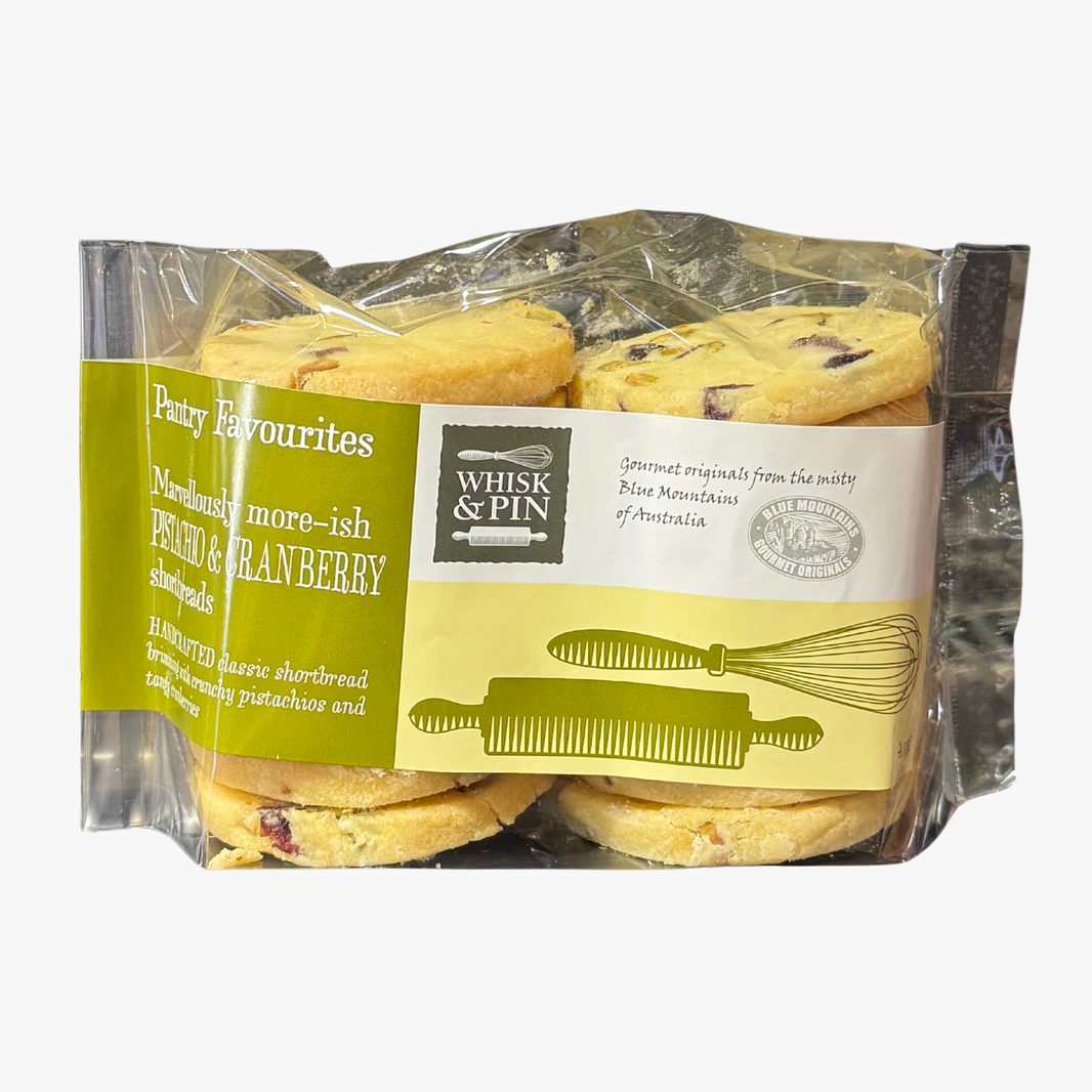 Pistachio And Cranberry Shortbreads 400G - Whisk And Pin