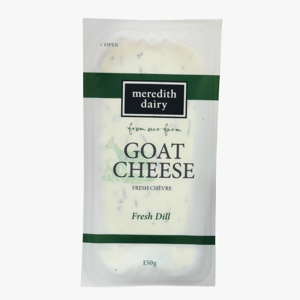 Dill Chevre Goats Cheese 150g - Meredith Dairy