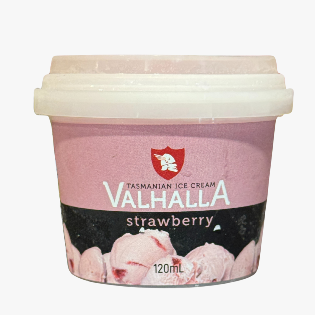 Strawberry Icecream Cup 120G - Valhalla
