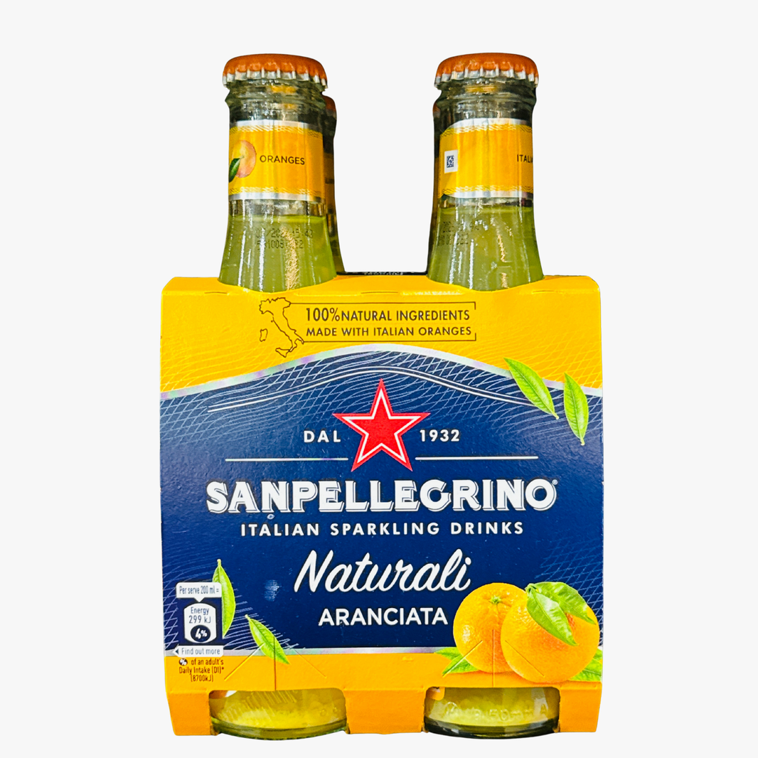 Aranciatta 4X200Ml Glass 4x200ml - San Pellegrino