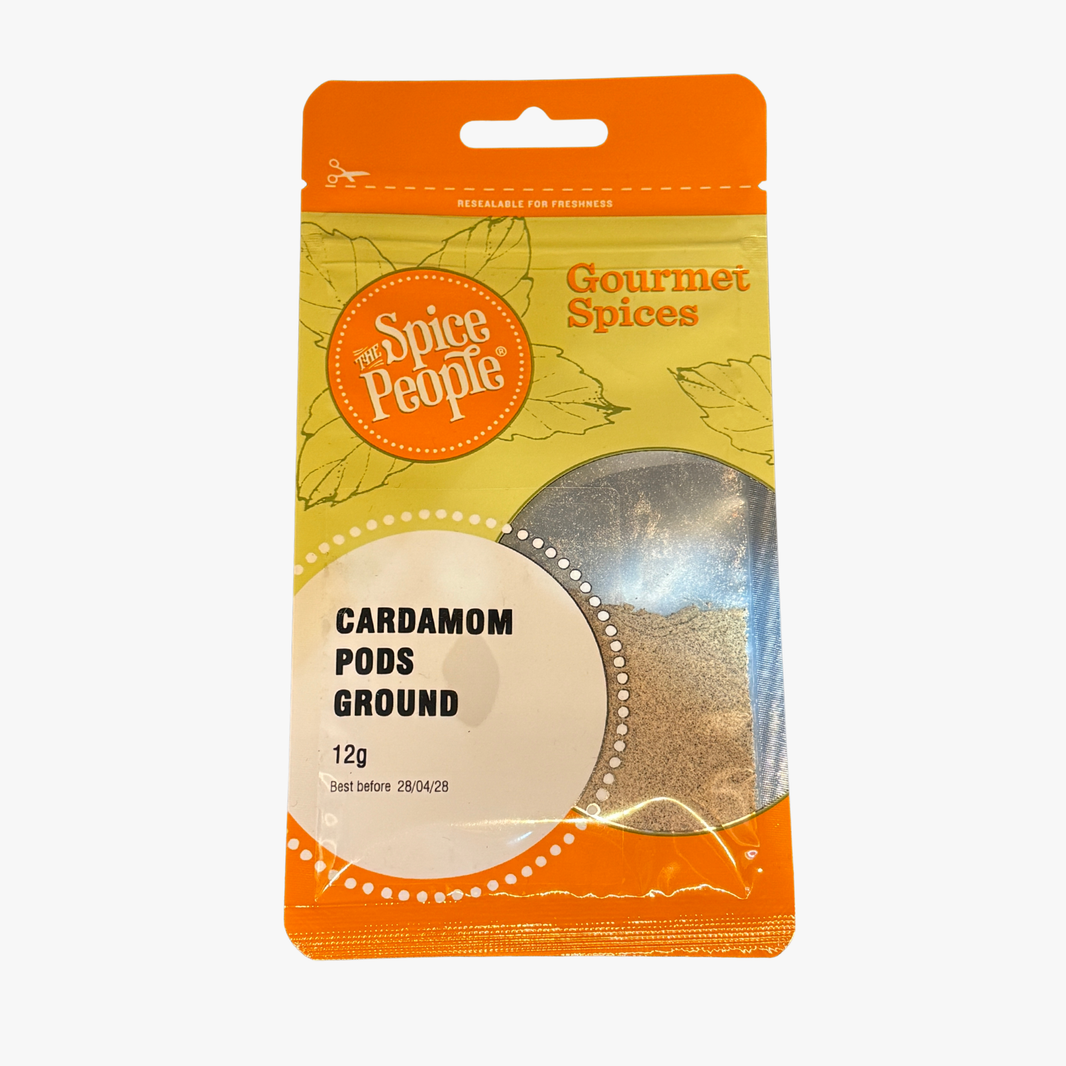 Cardamom Pods Ground 12G - The Spice People
