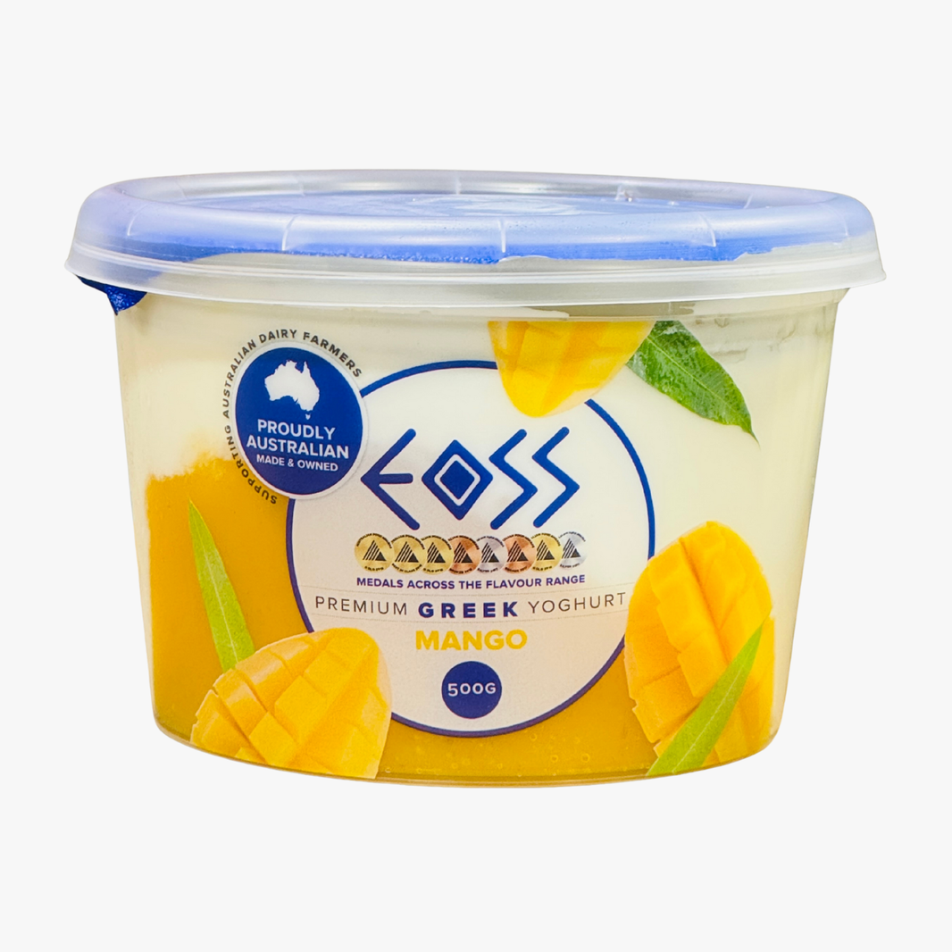 Mango Greek Yoghurt 500g - Eoss