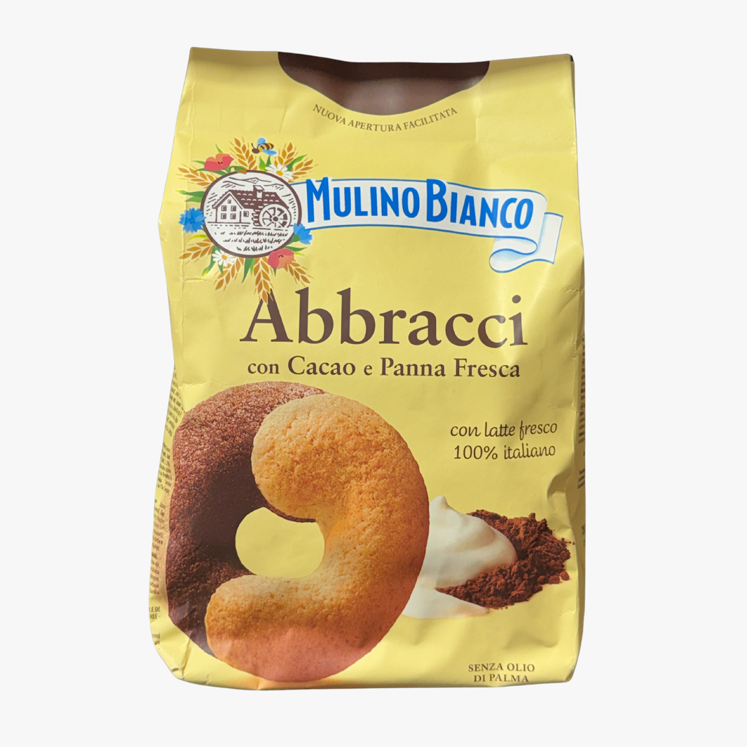 Abbracci Milk And Cacao Biscuits 350G - Mulino Bianco
