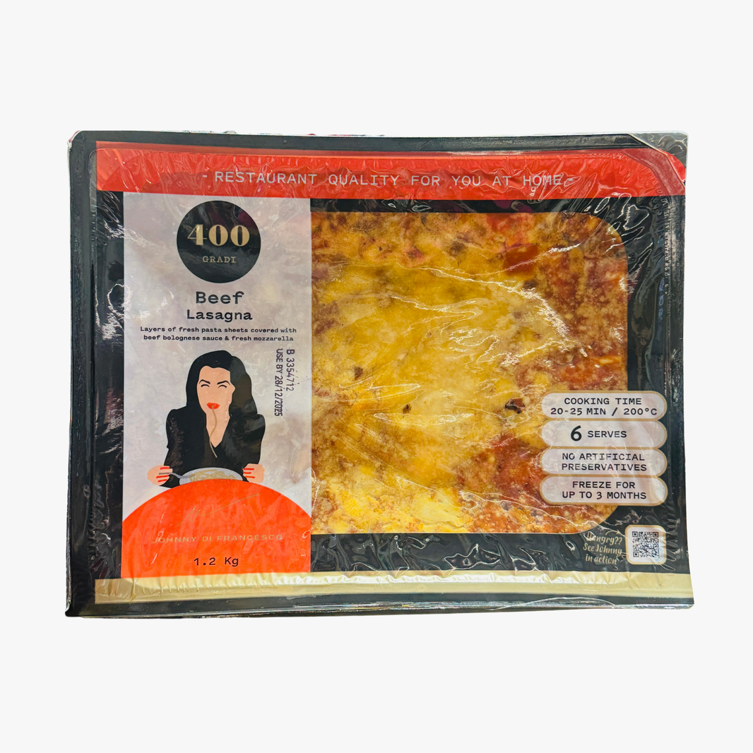 Beef Lasagna 1.2Kg - 400 Gradi