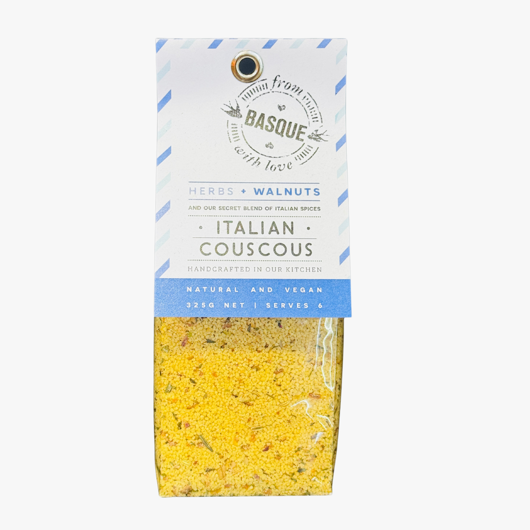 Italian Couscous Herb And Walnut 325G - Basque With Love